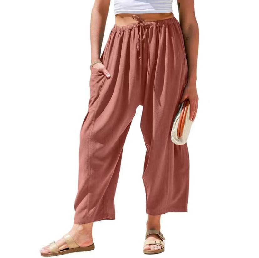 🔥FINAL SALE⚡Women's Linen Wide Leg Pants
