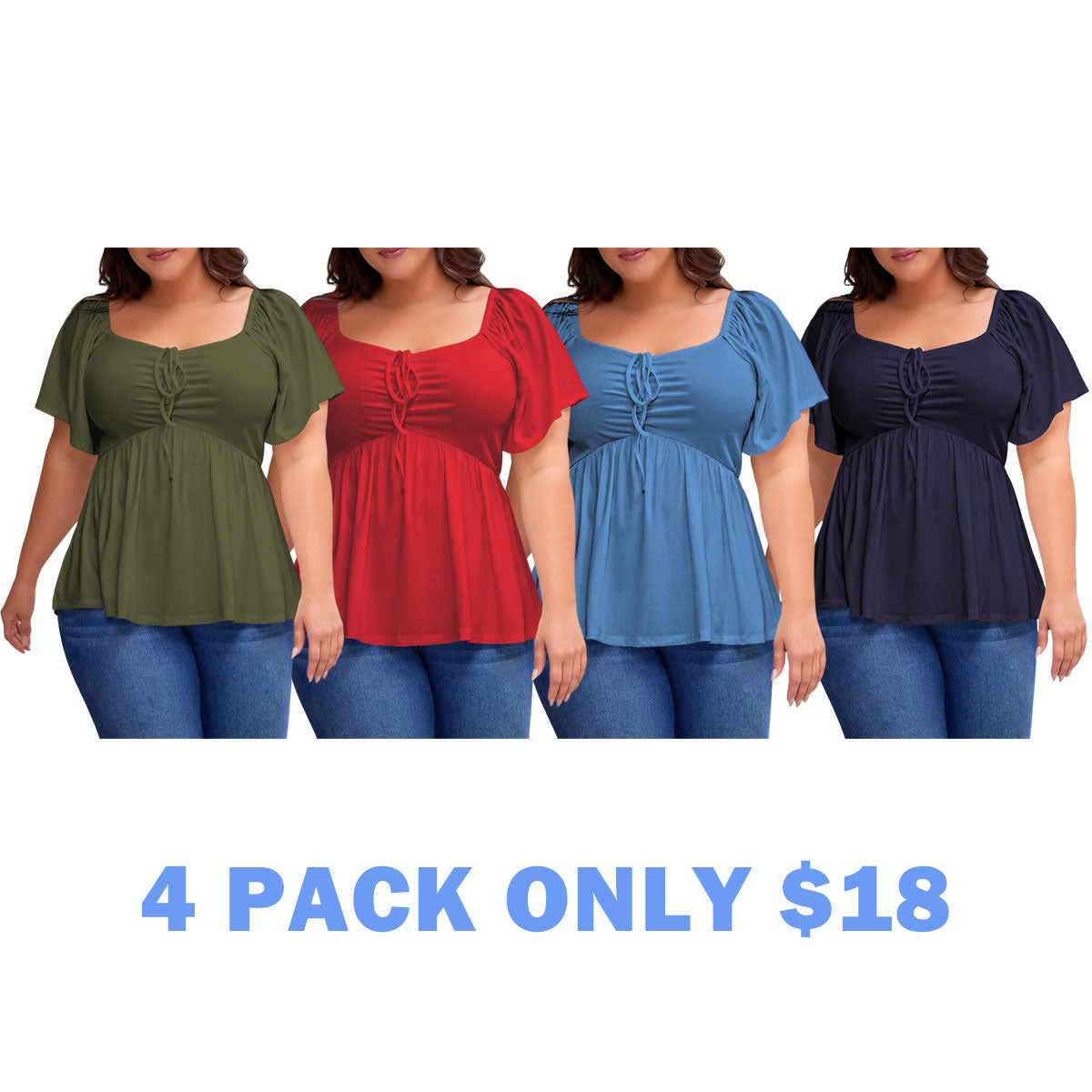 Women Plus Size Tops