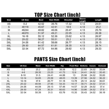 Women's Plus Size Short Sleeve Top & High Waist Wide Leg Pants 2-Piece Lounge Set