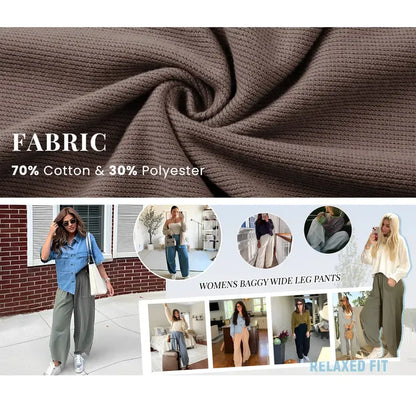 Women's Wide Leg Harem Pants