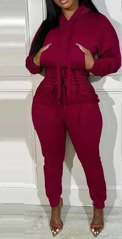 2 Piece Outfits Lounge Hoodie