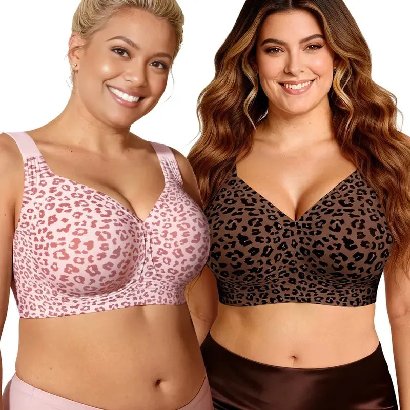 Women’s Jelly Bras Full Coverage Wireless Supportive Bra