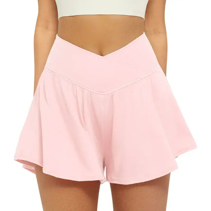 Flowy Running Shorts with Pockets