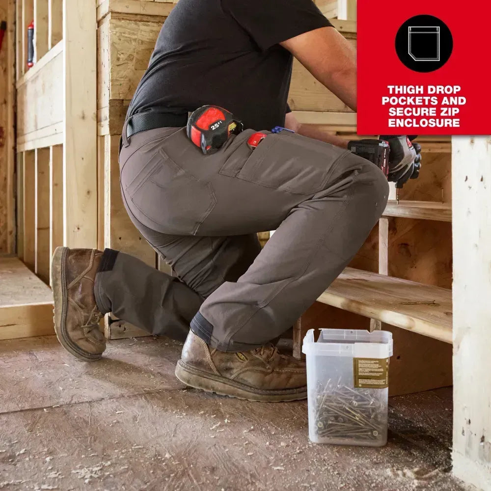 🔥Last day promotion🔥Men's FREEFLEX Tech Work Pants with 7 Pockets