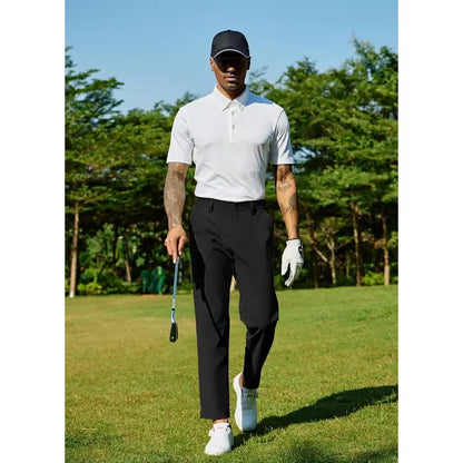 Men's Golf Stretch Straight Leg Pants