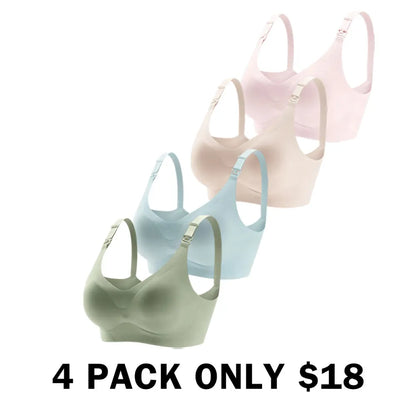 Maternity Solid Color Nursing Bra