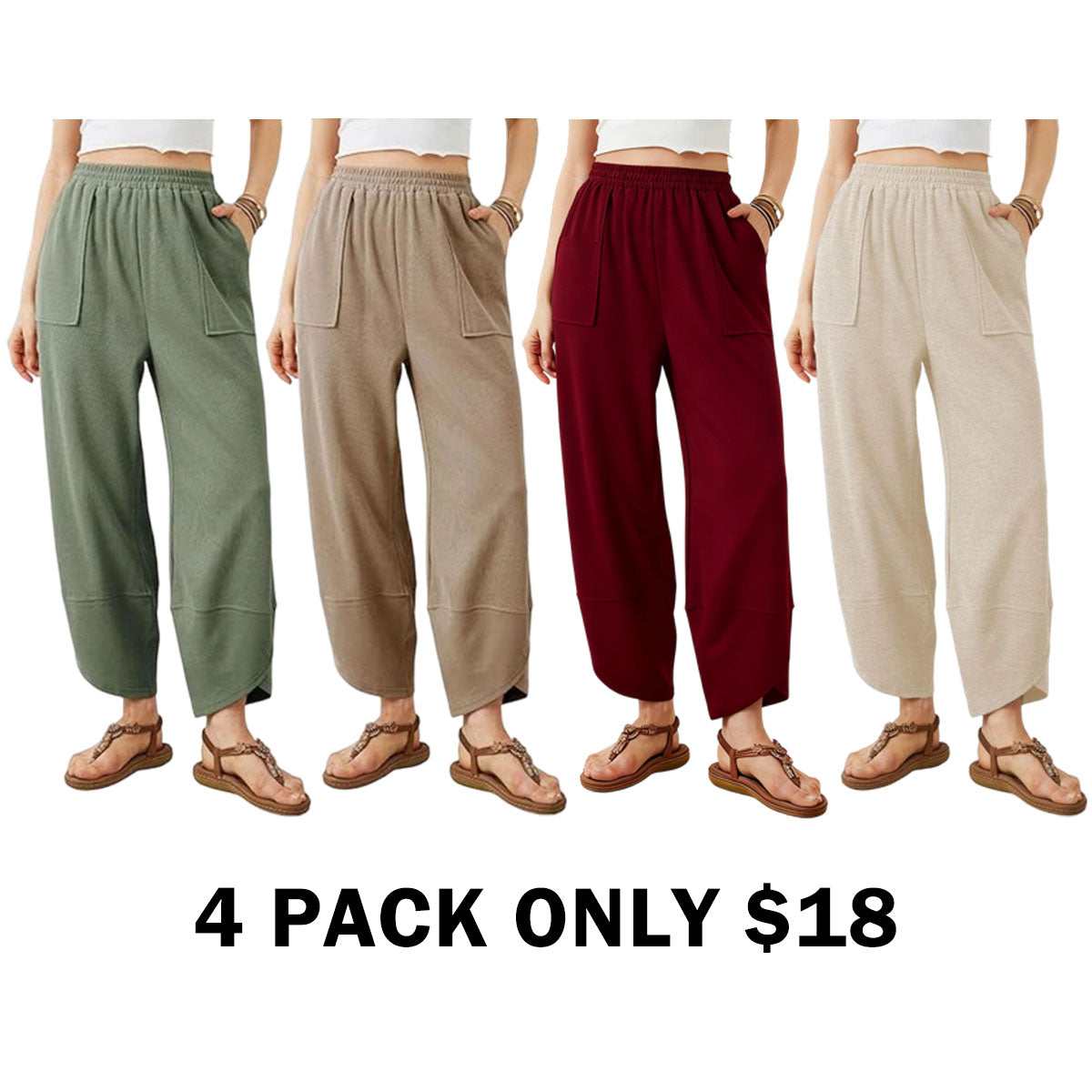 Baggy Wide Leg Pants