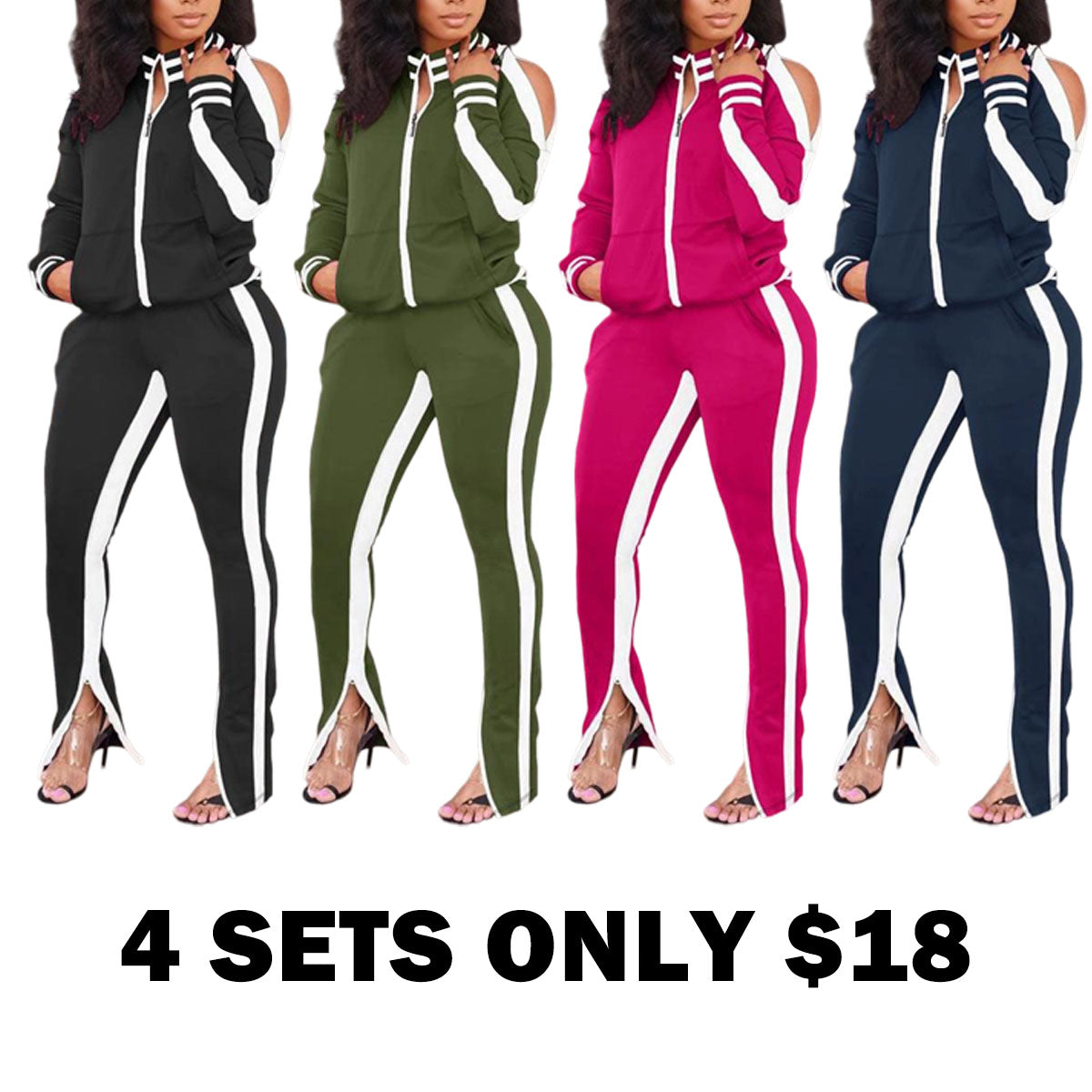 2 Piece Outfit Long Pant Set