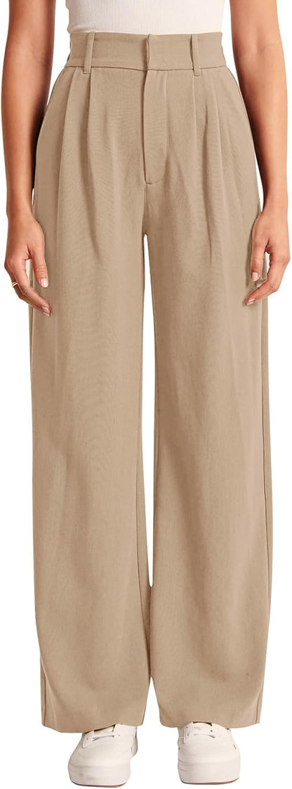 High-Waisted Work Pants for Women – Business Casual Office Trousers with Pockets (2026 Edition)