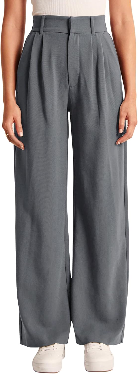 High-Waisted Work Pants for Women – Business Casual Office Trousers with Pockets (2026 Edition)