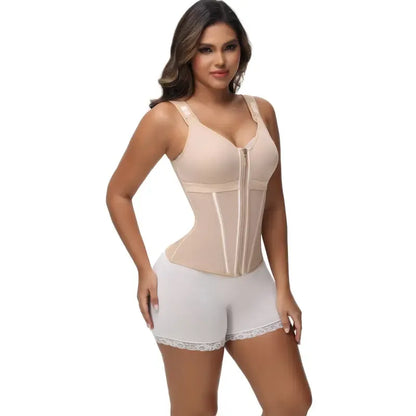 Waist Shapewear for Women with Bra Tummy Control Girdle