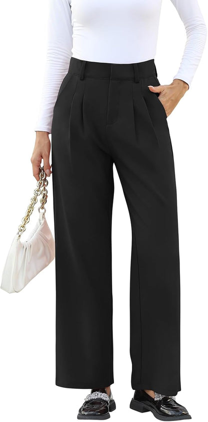 High-Waisted Work Pants for Women – Business Casual Office Trousers with Pockets (2026 Edition)