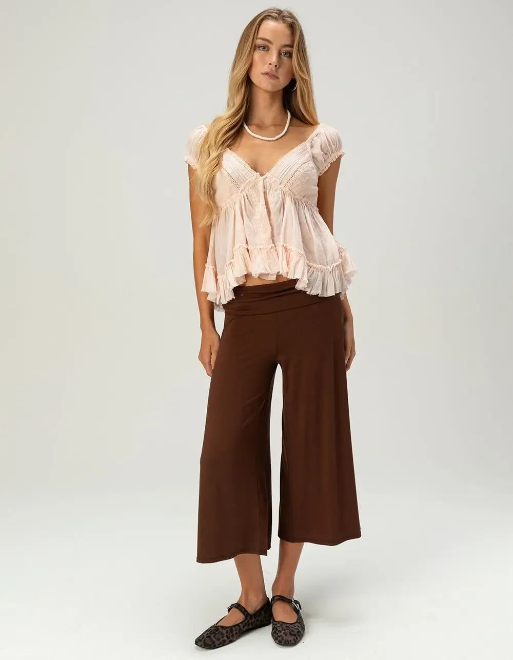 Women‘s Low Rise Gaucho Pants