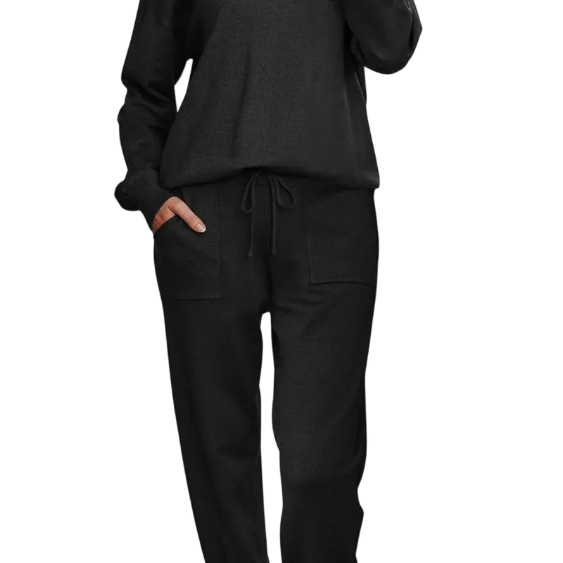 Long Sleeve Knit Loungewear Set