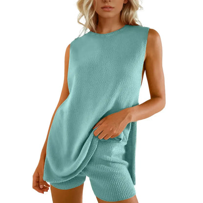 Women's 2 Piece Summer Knit Sweater Set