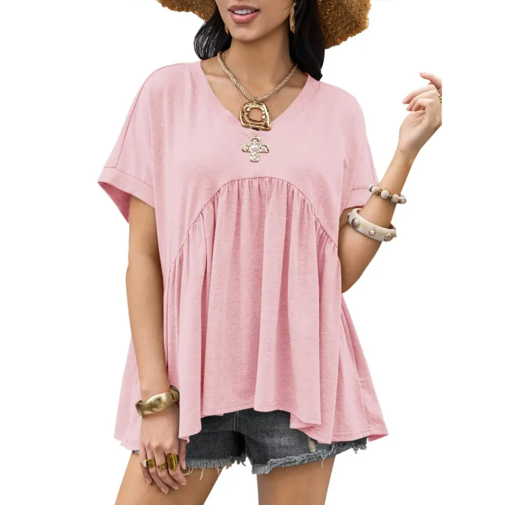 Women‘s Summer Peplum Tops