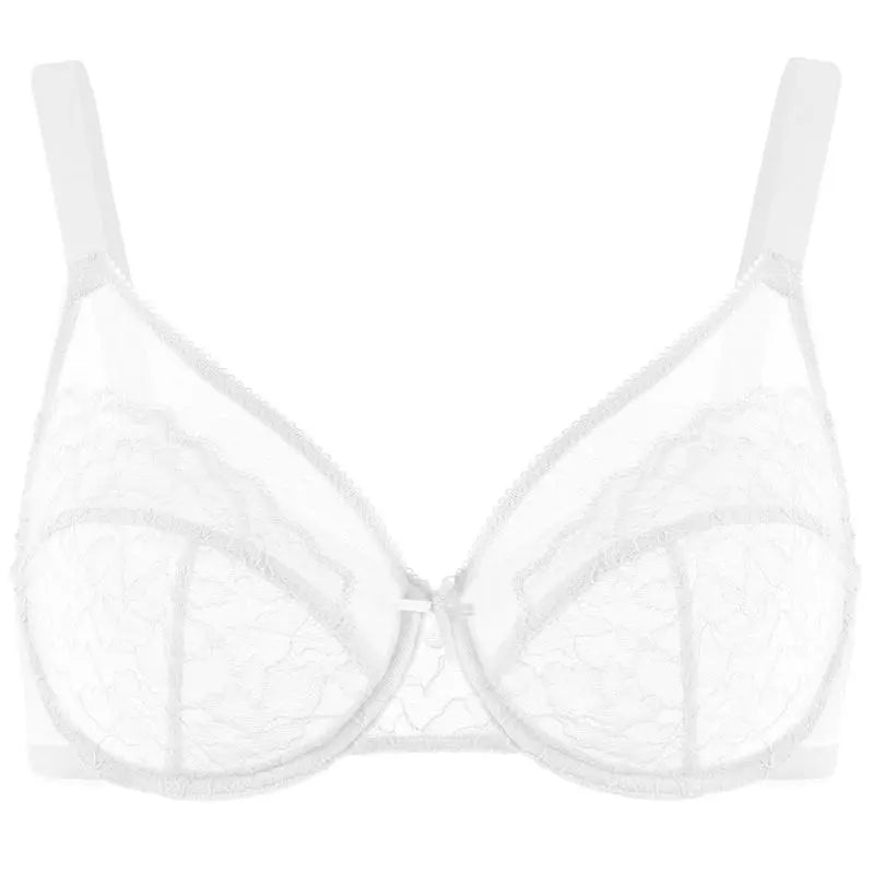 Enchante Floral Lace Plus Size Full Coverage Bra