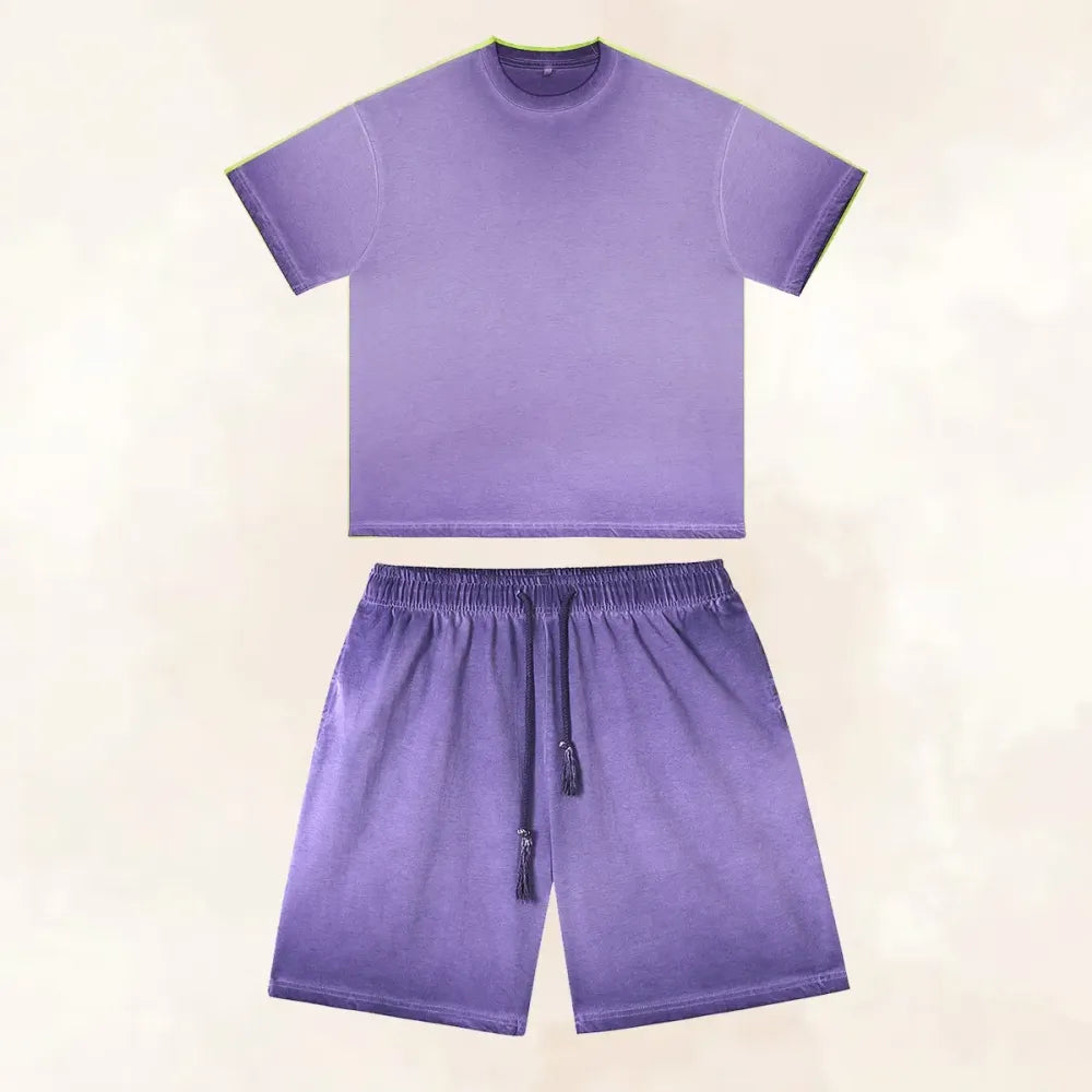 Women's Oversized Tshirt & Shorts Set