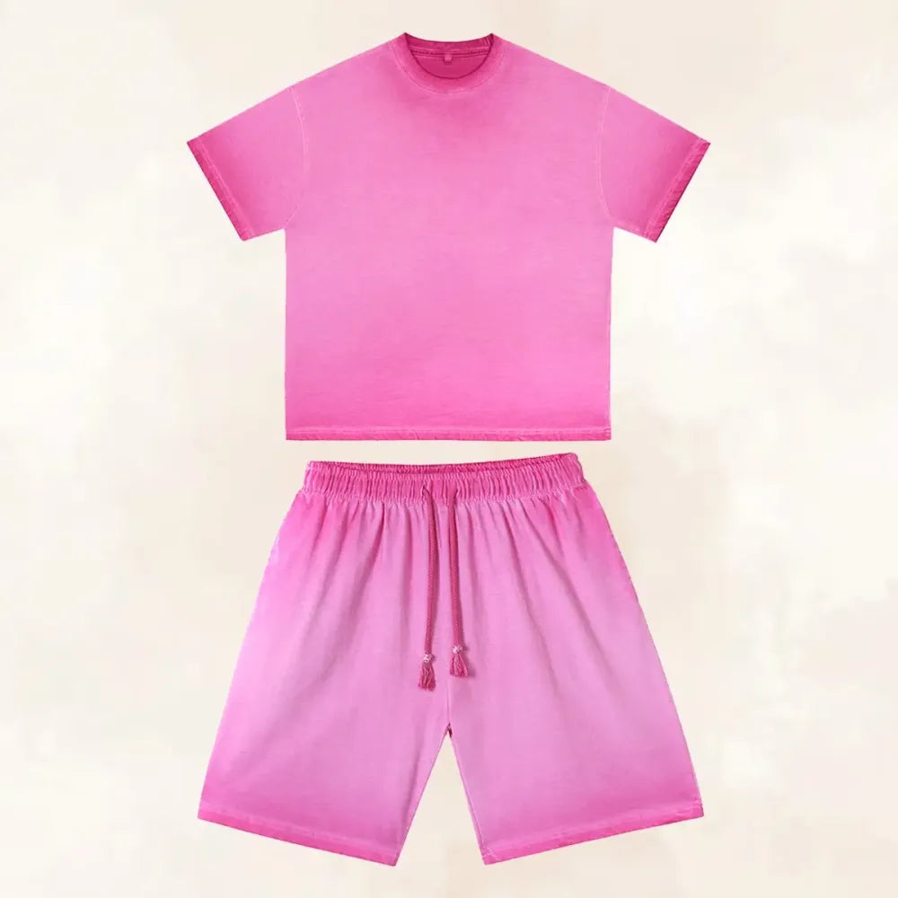 Women's Oversized Tshirt & Shorts Set