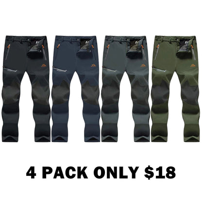 Men's Winter Fleece Lined Ski Snow Pants