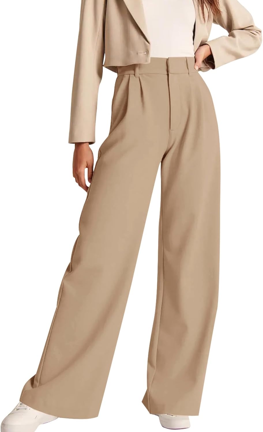 High-Waisted Work Pants for Women – Business Casual Office Trousers with Pockets (2026 Edition)
