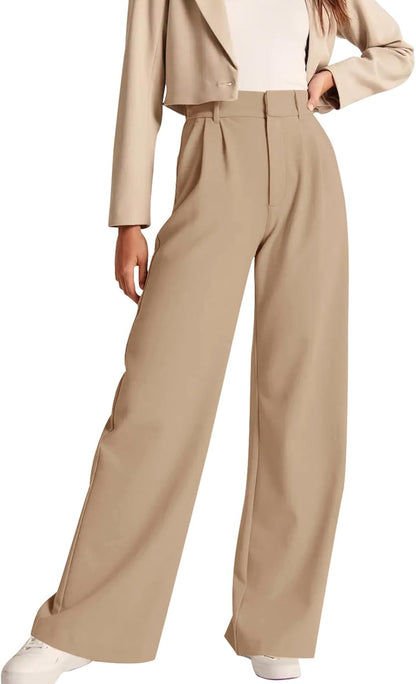 High-Waisted Work Pants for Women – Business Casual Office Trousers with Pockets (2026 Edition)