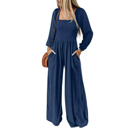 Women's Casual Loose Overalls Jumpsuits