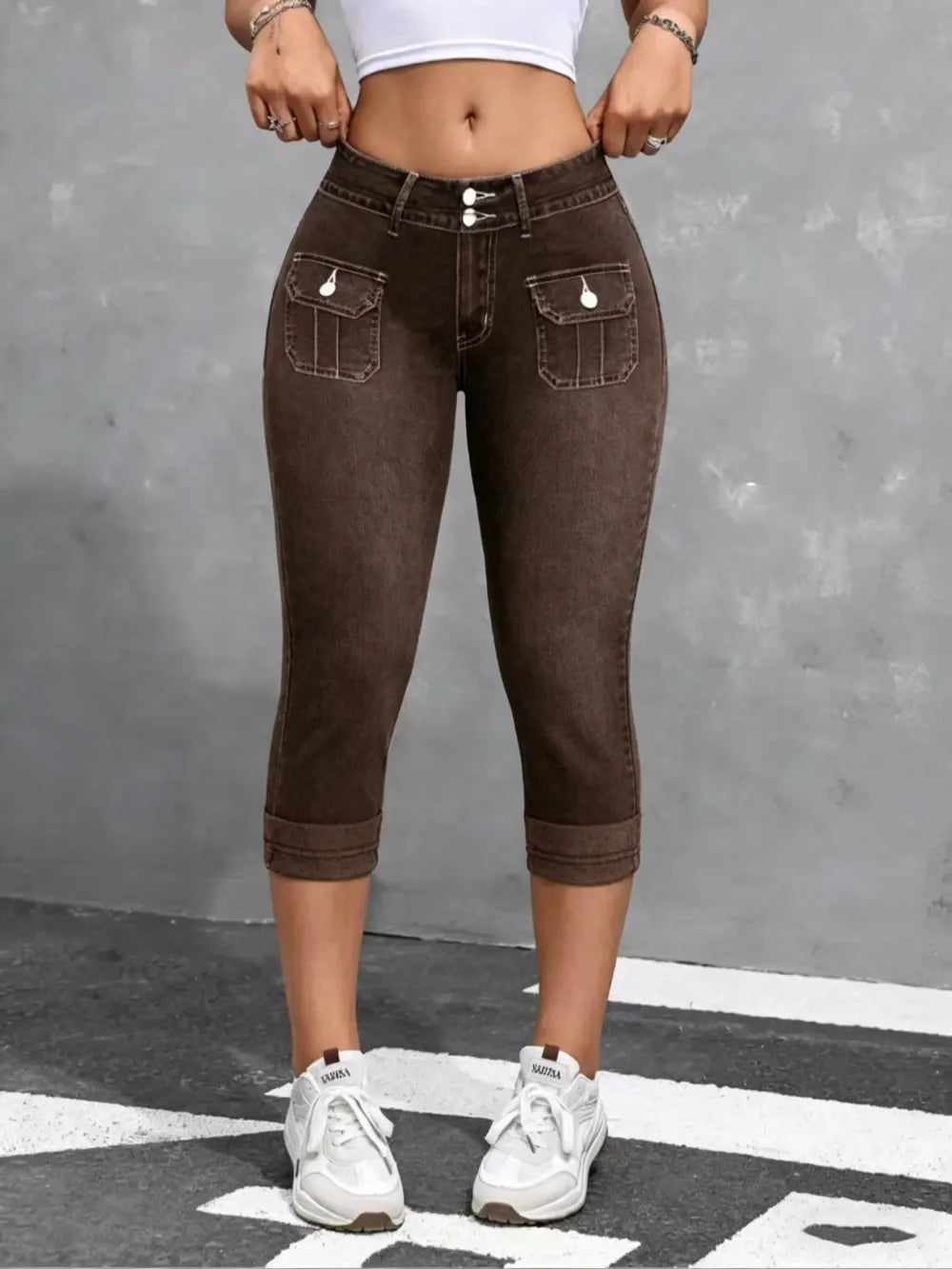 Women's Tight Fit Seven-Quarter Pants