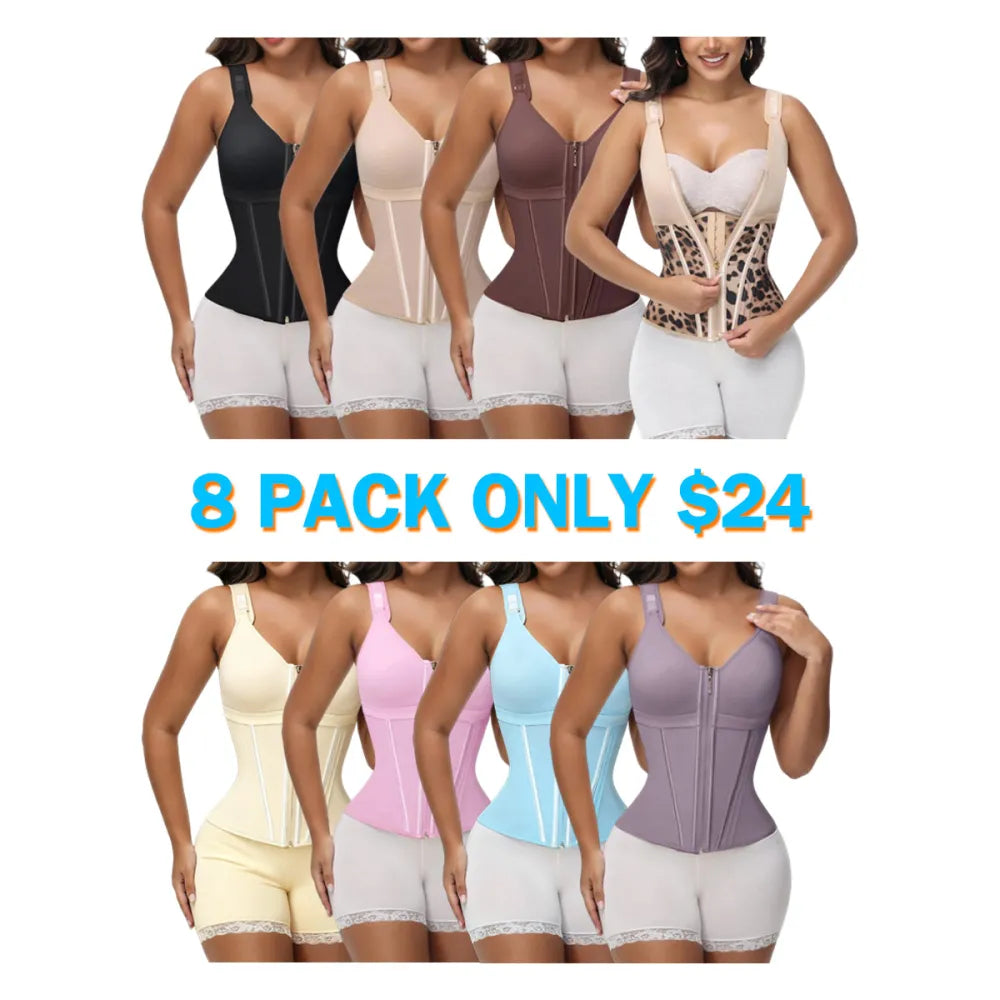 Waist Shapewear for Women with Bra Tummy Control Girdle