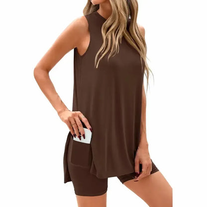 Women's 2-Piece Lounge Shorts Set
