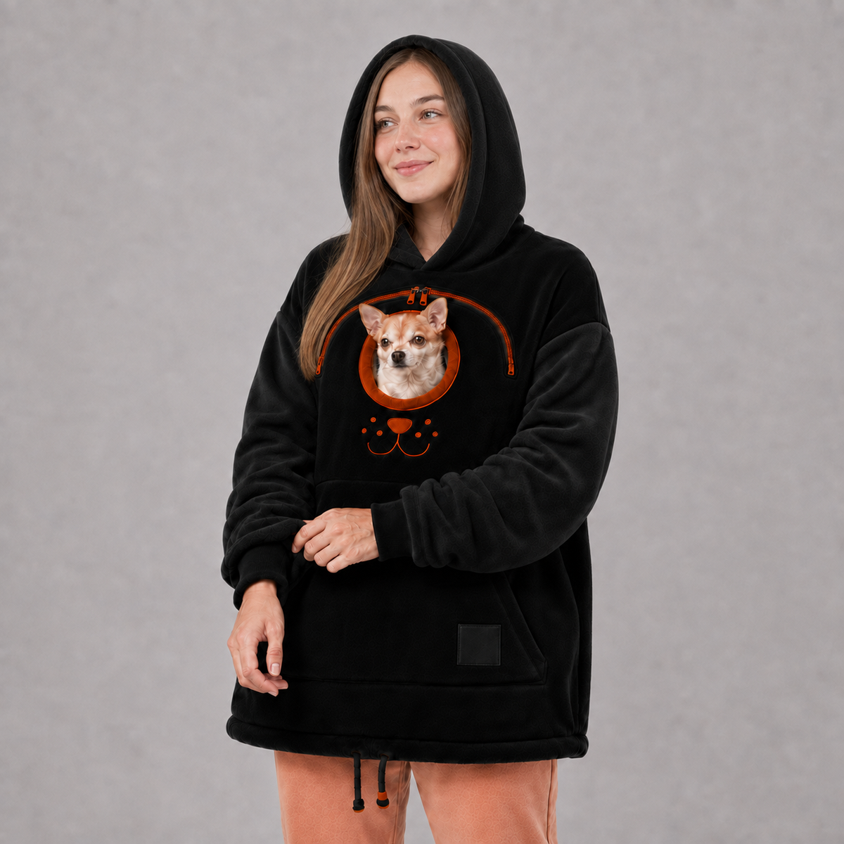 🐕️ Dog Tote Carrier Hoodie 🐈️