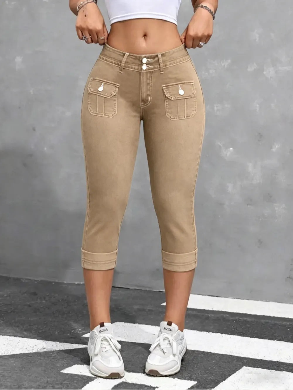 Women's Tight Fit Seven-Quarter Pants