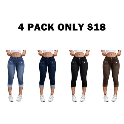 Women's Tight Fit Seven-Quarter Pants