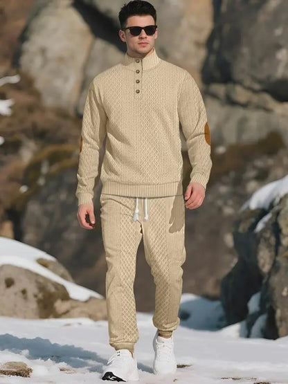 Men's knitted suit