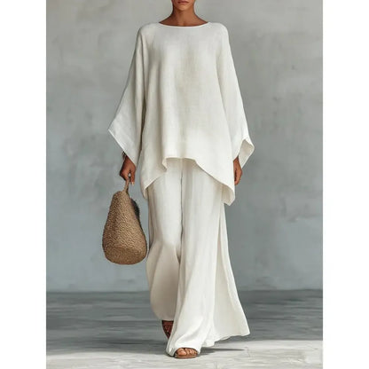 Boho Linen Two Piece Set
