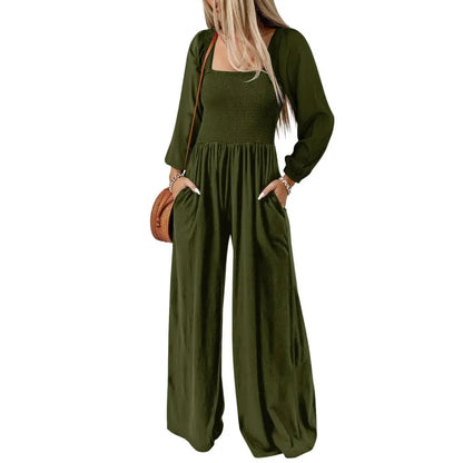 Women's Casual Loose Overalls Jumpsuits