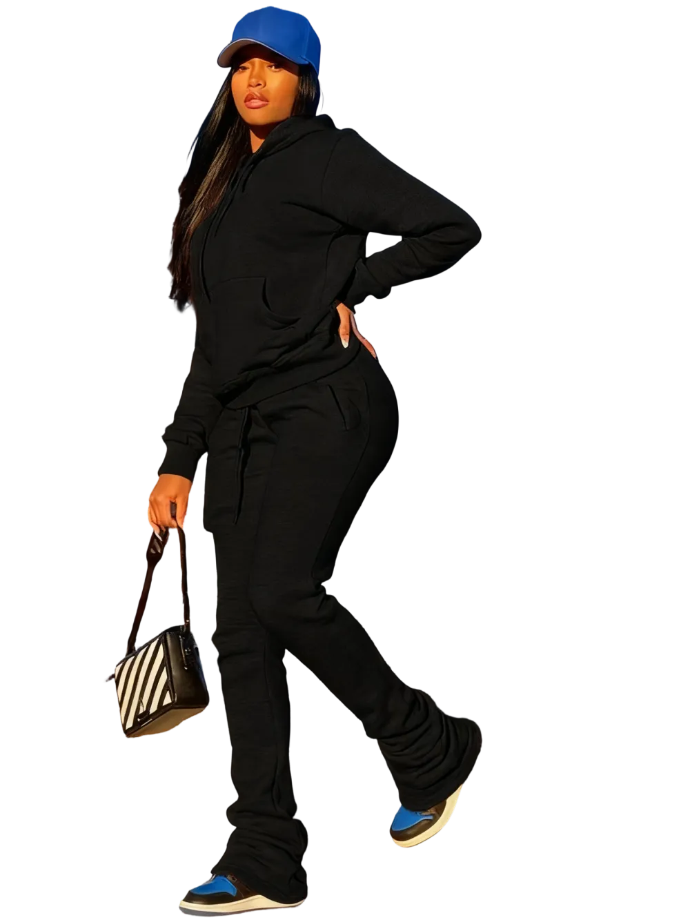 Womens Sweatshirt 2 Piece Pants Set