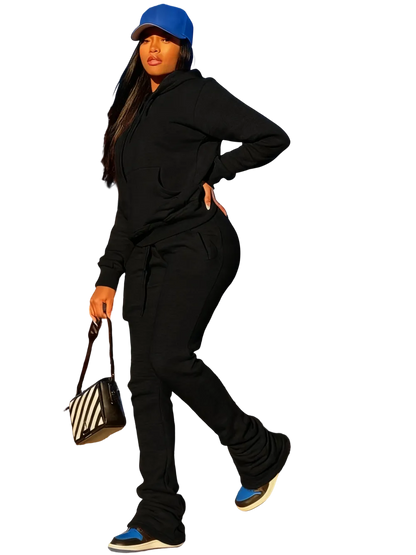 Womens Sweatshirt 2 Piece Pants Set
