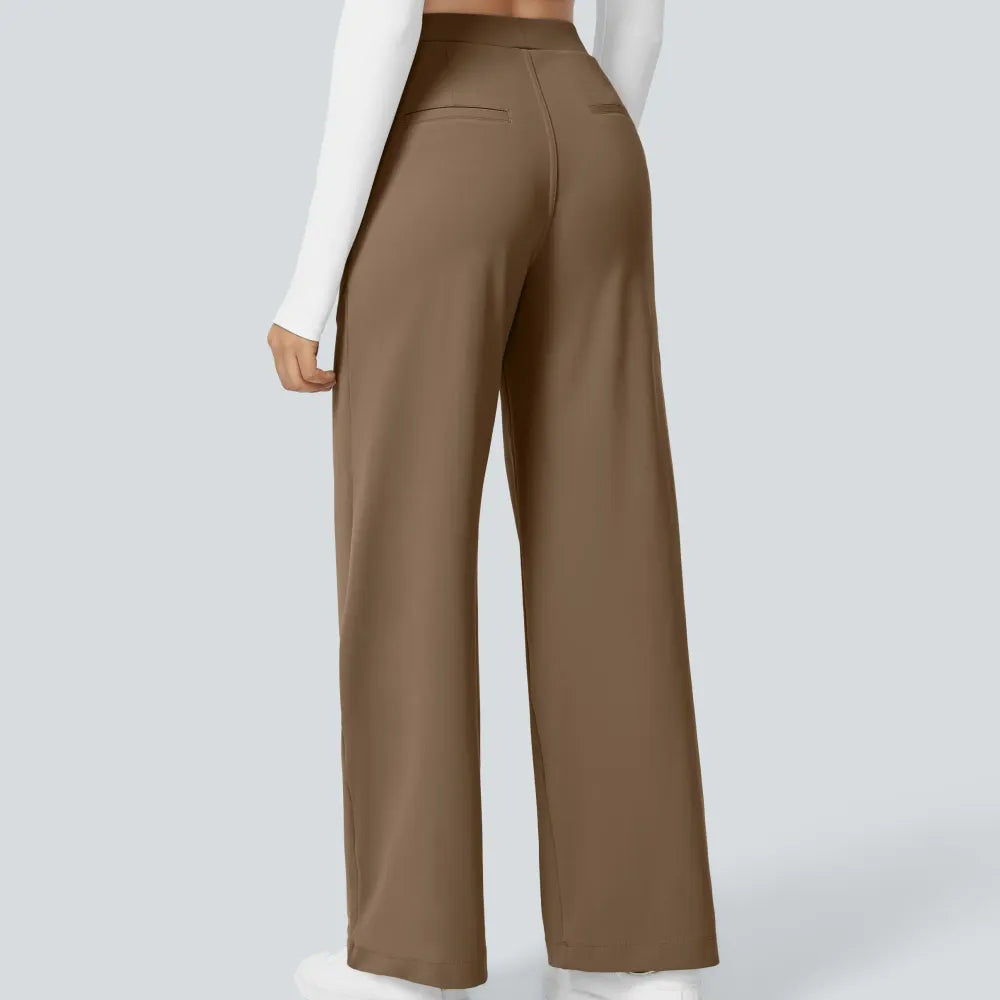 Flex DayStretch High Waisted Pocket Straight Leg Work Pants