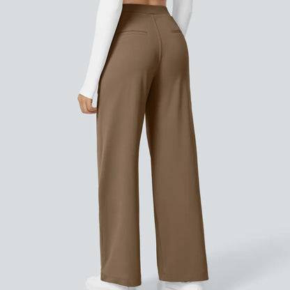 Flex DayStretch High Waisted Pocket Straight Leg Work Pants