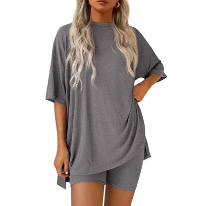 Crewneck Two-Piece Set