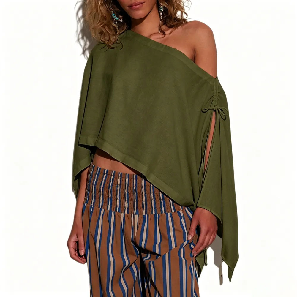 Women‘s Versatile Cape Tops