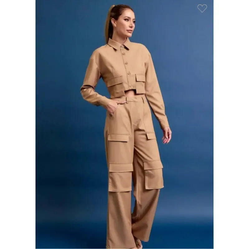 Cargo pants set