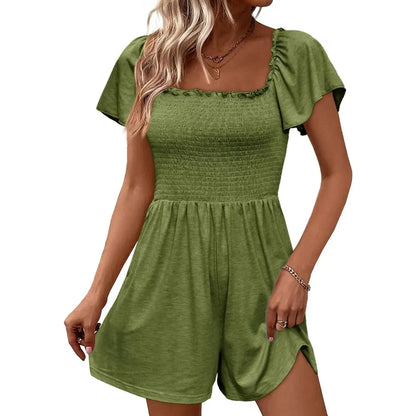 Women’s Summer Smocked Romper