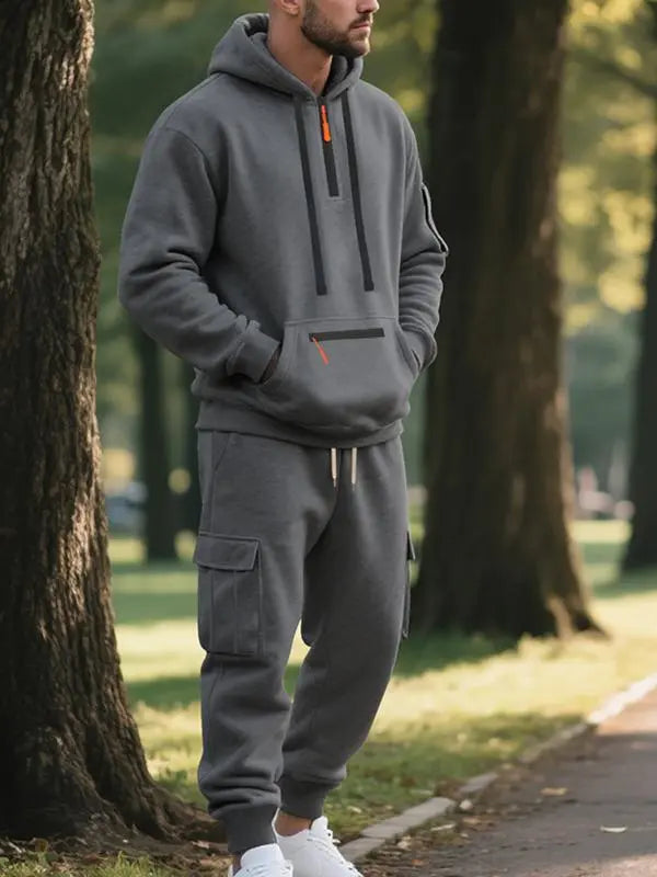 Men's Winter Heavyweight Fleece Lined Set