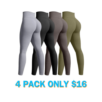Women's Legging Seamless Yoga Workout High Waist Butt Liftings Athletic Leggings