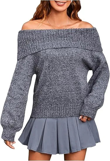 Off The Shoulder Sweater