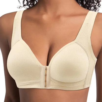 Adjustable Front Closure Push-Up Bra