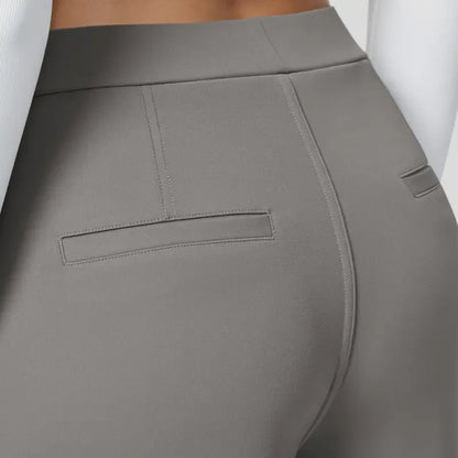 Flex DayStretch High Waisted Pocket Straight Leg Work Pants