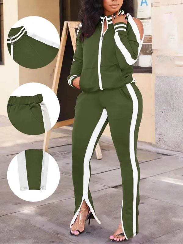 2 Piece Outfit Long Pant Set